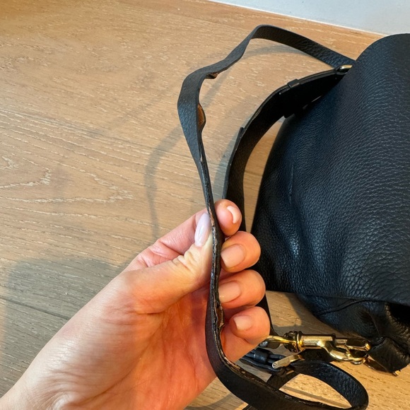 LANVIN Grained Calfskin Box Messenger Bag - Picture 7 of 15